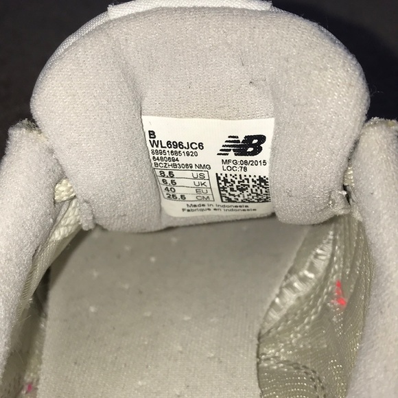 J. Crew New Balance 696 Size 8.5 - Picture 8 of 9